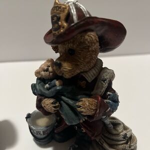 Firefighter Bear Figurine